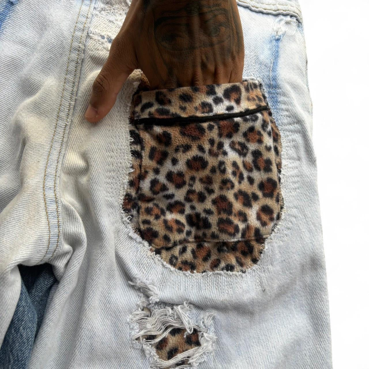 Cheetah grid stitch