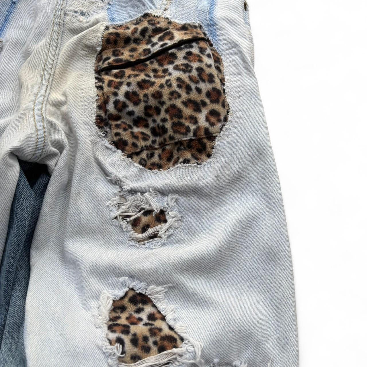 Cheetah grid stitch