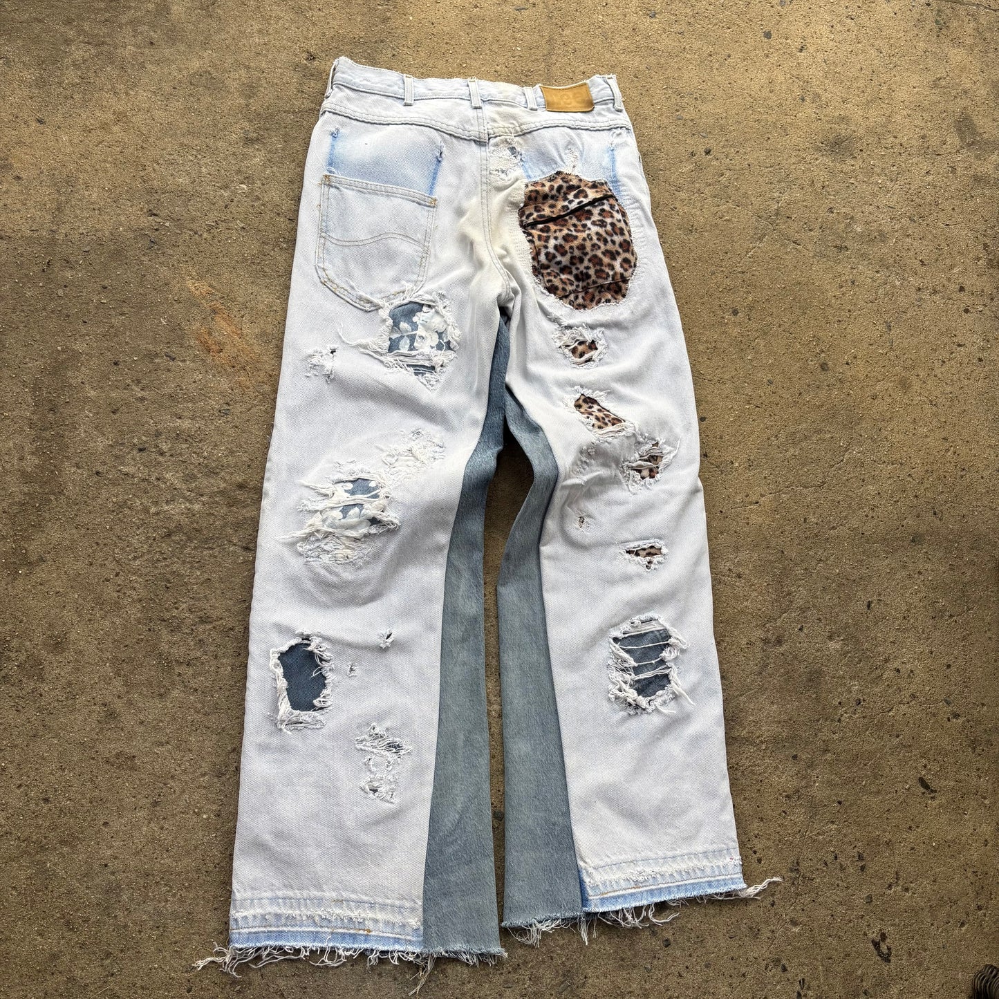 Cheetah grid stitch