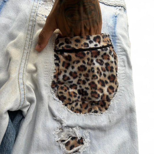 Cheetah grid stitch