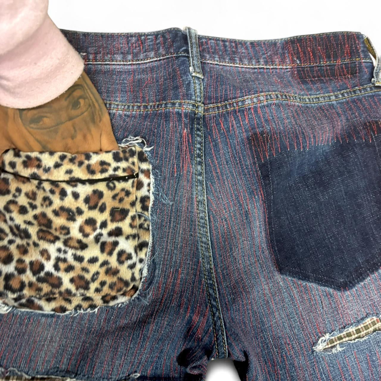 Red Tinted Jeans🩸