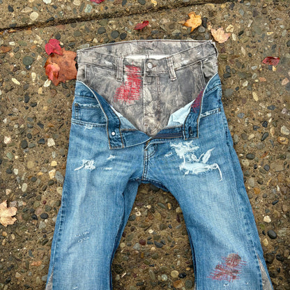 Peel away jeans V2