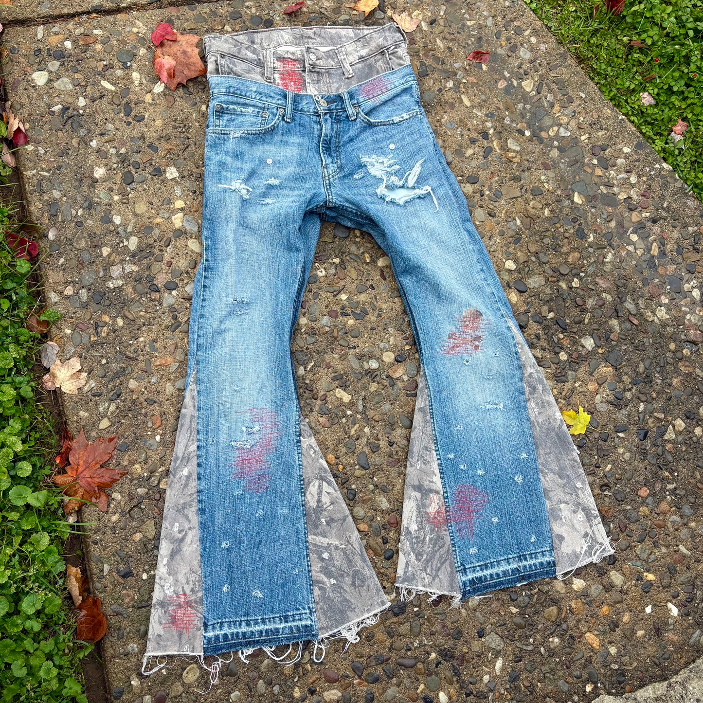 Peel away jeans V2