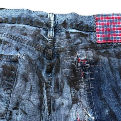 Red plaid Boro