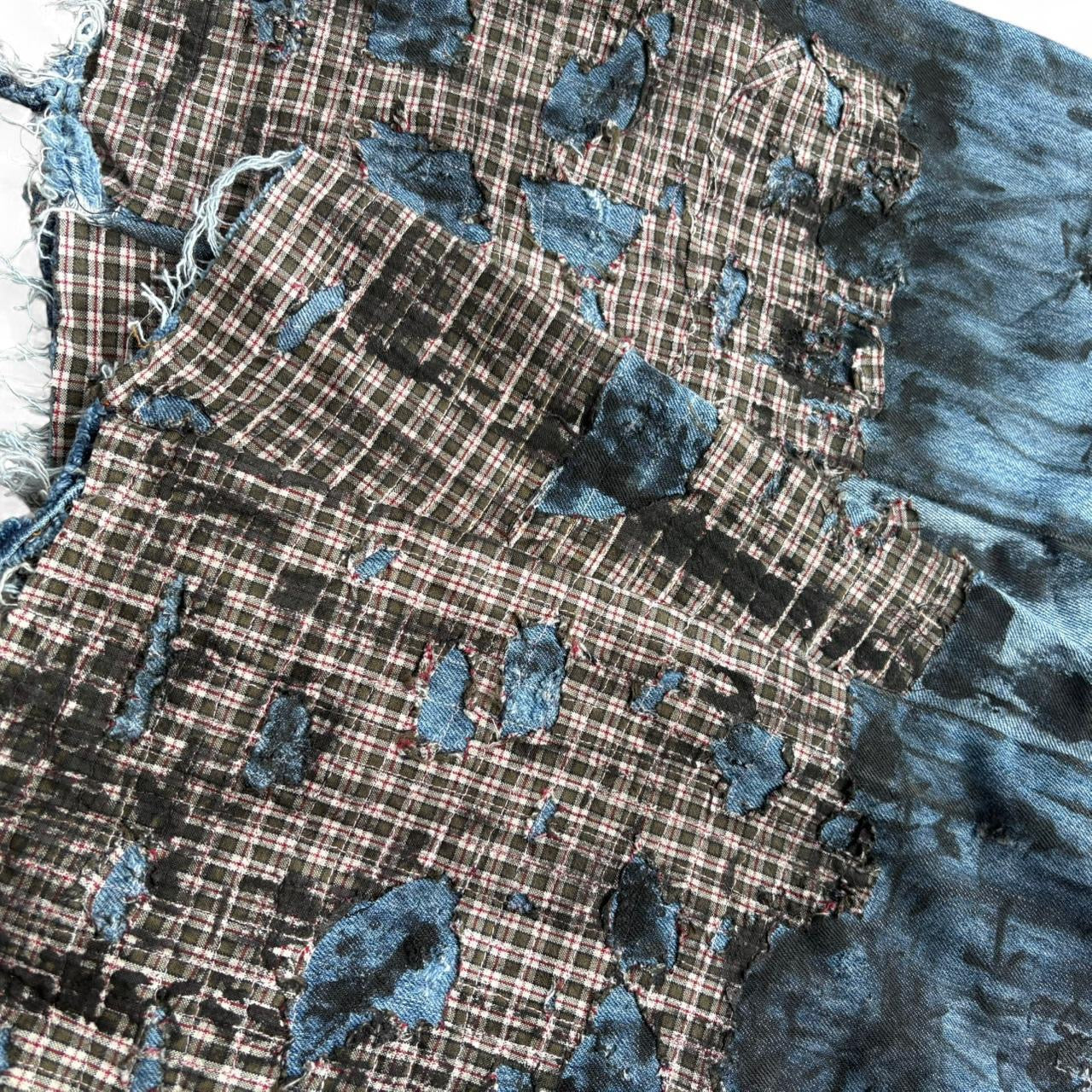 Tan plaid Boro