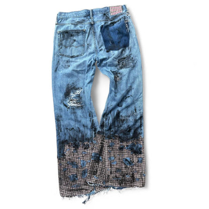 Tan plaid Boro