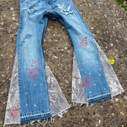 Peel away jeans V2